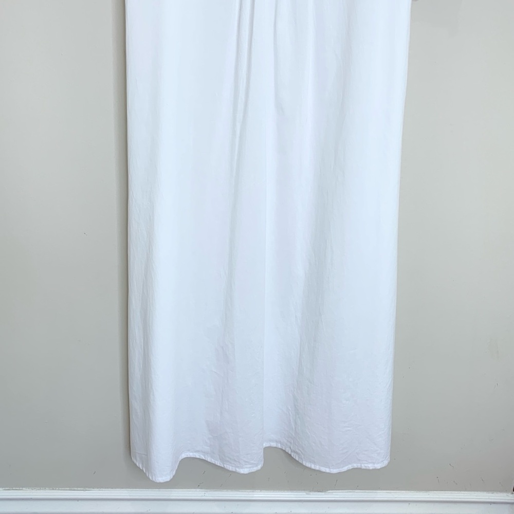 Natalie Martin Sammie Maxi Dress (Sz S) Cotton Voile White - Picture 7 of 16
